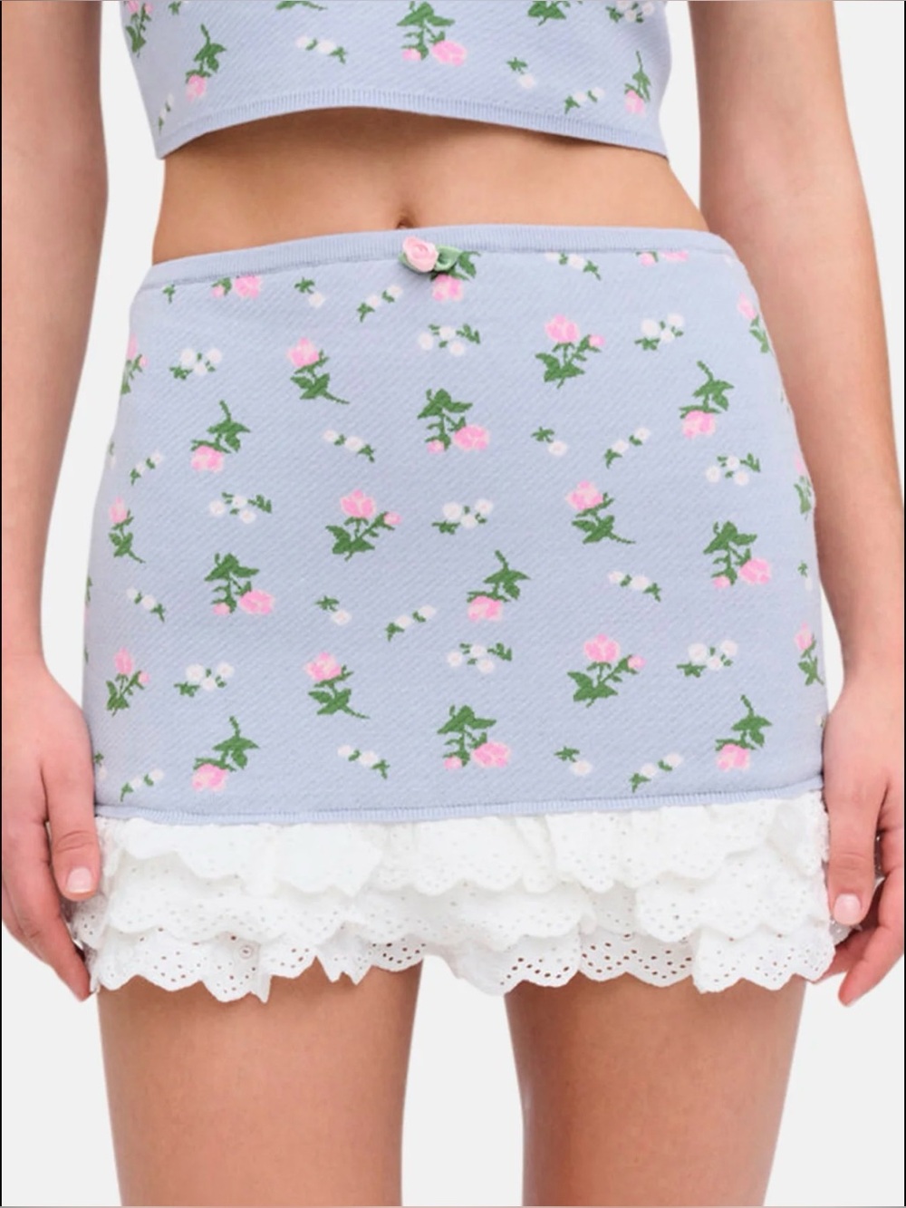 FLL Amalia rose skirt
